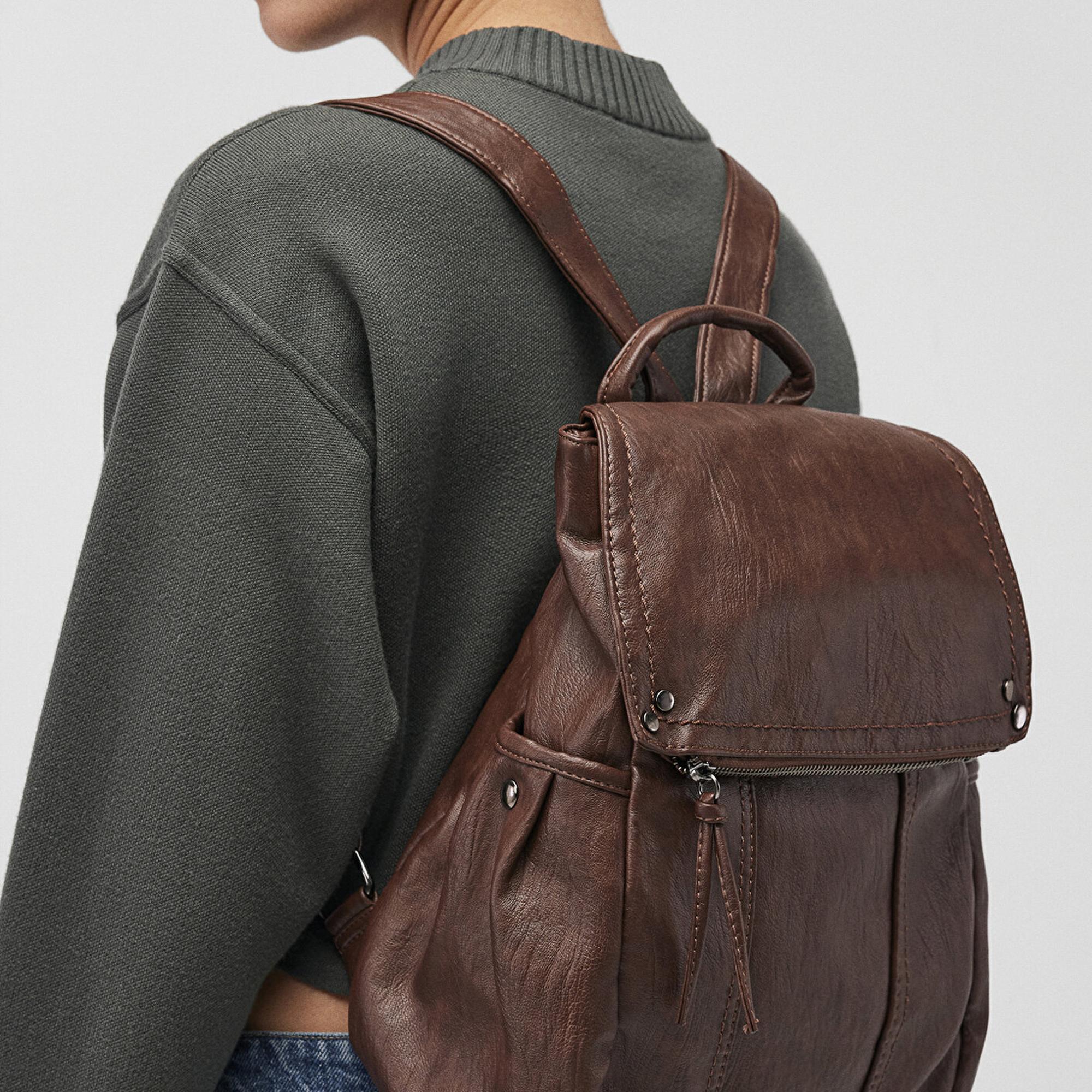 Mavi Kahverengi Sırt Çantası 1912152-25818