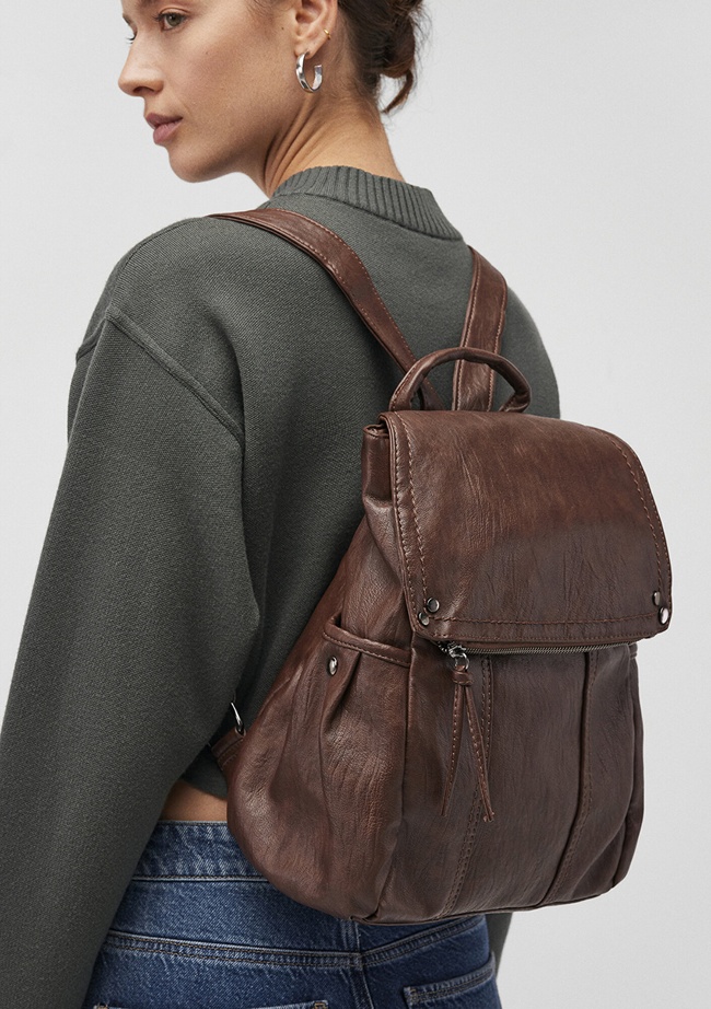  Mavi Kahverengi Sırt Çantası 1912152-25818