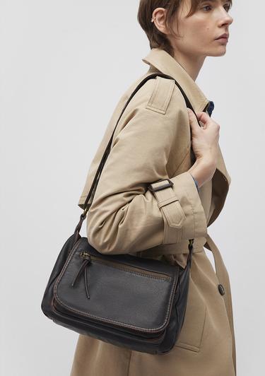  Mavi Kahverengi Kol Çantası 197134-70221