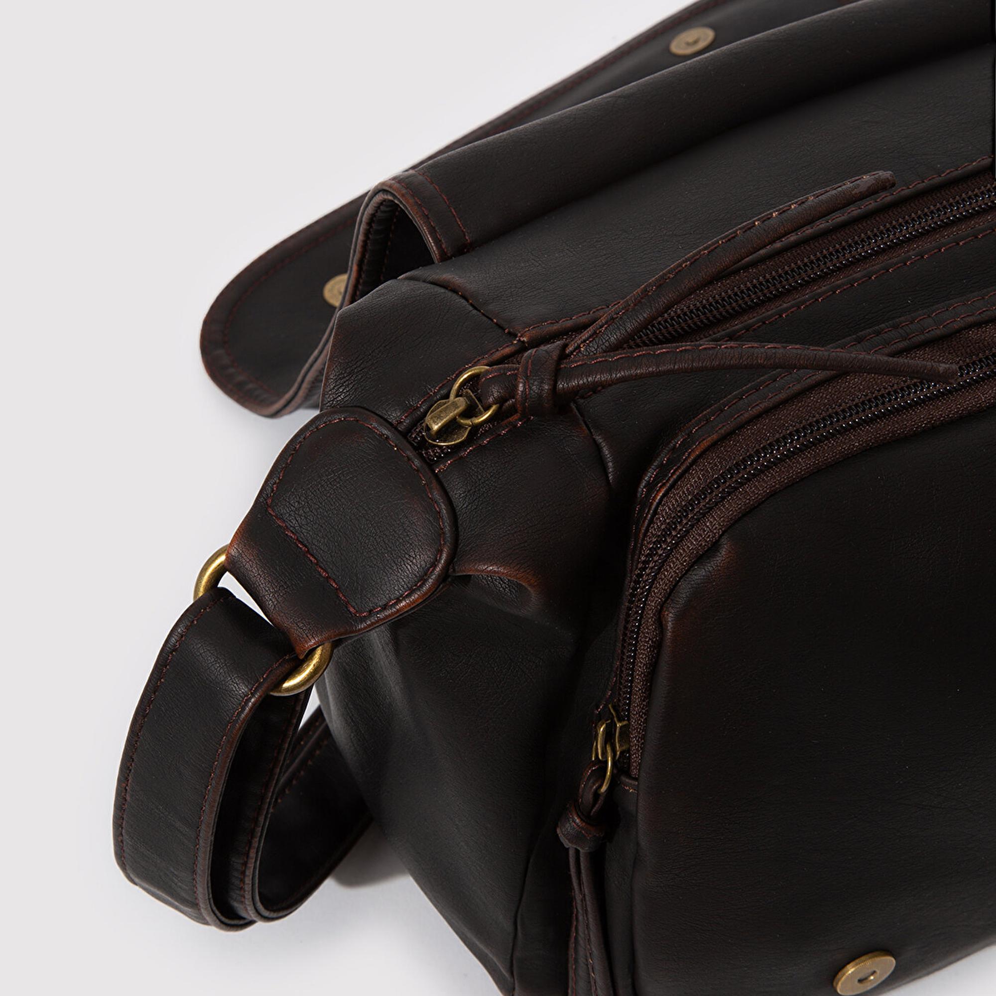 Mavi Kahverengi Kol Çantası 197134-70221