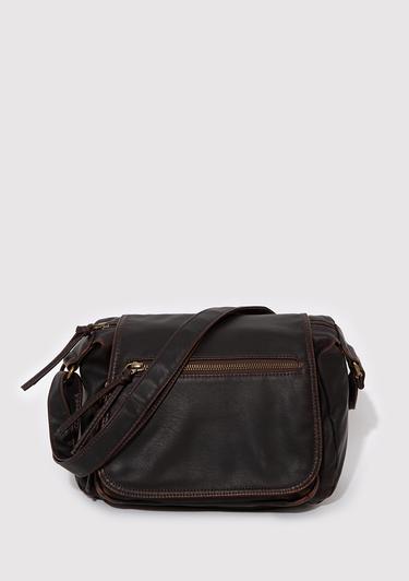  Mavi Kahverengi Kol Çantası 197134-70221