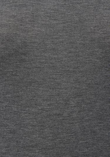  Mavi Yarım Kollu Antrasit Tişört Fitted / Vücuda Oturan Kesim 1612819-80024