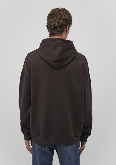  Mavi Rick and Morty Baskılı Kahverengi Sweatshirt 0S10293-88615