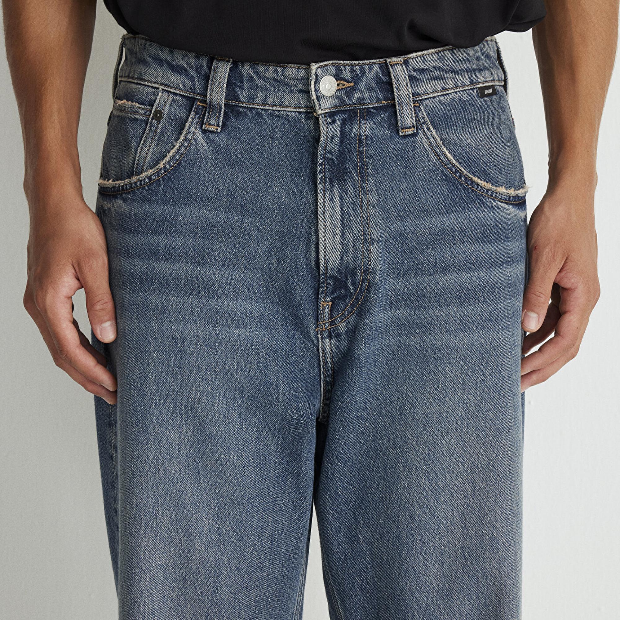 Mavi Atlanta Street Puslu Indigo Mavisi Denim Jean Pantolon 0010305-88526