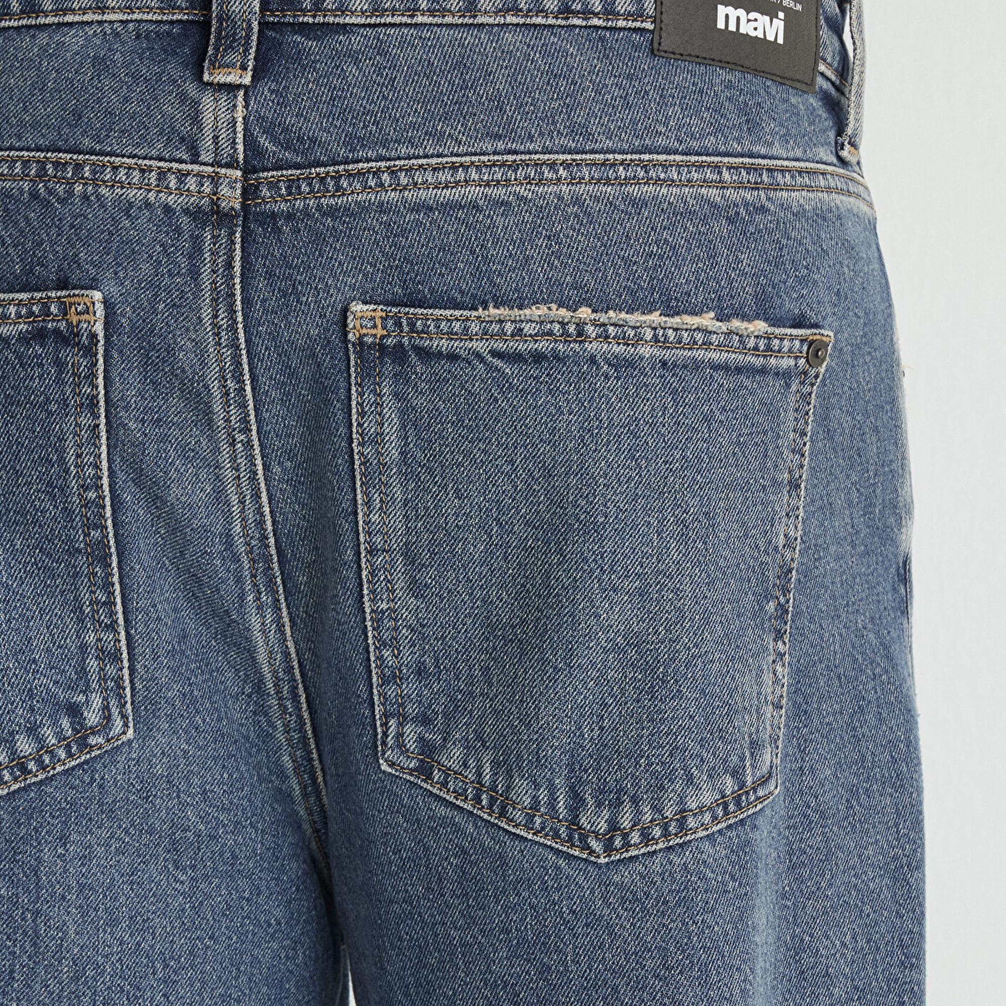 Mavi Atlanta Street Puslu Indigo Mavisi Denim Jean Pantolon 0010305-88526