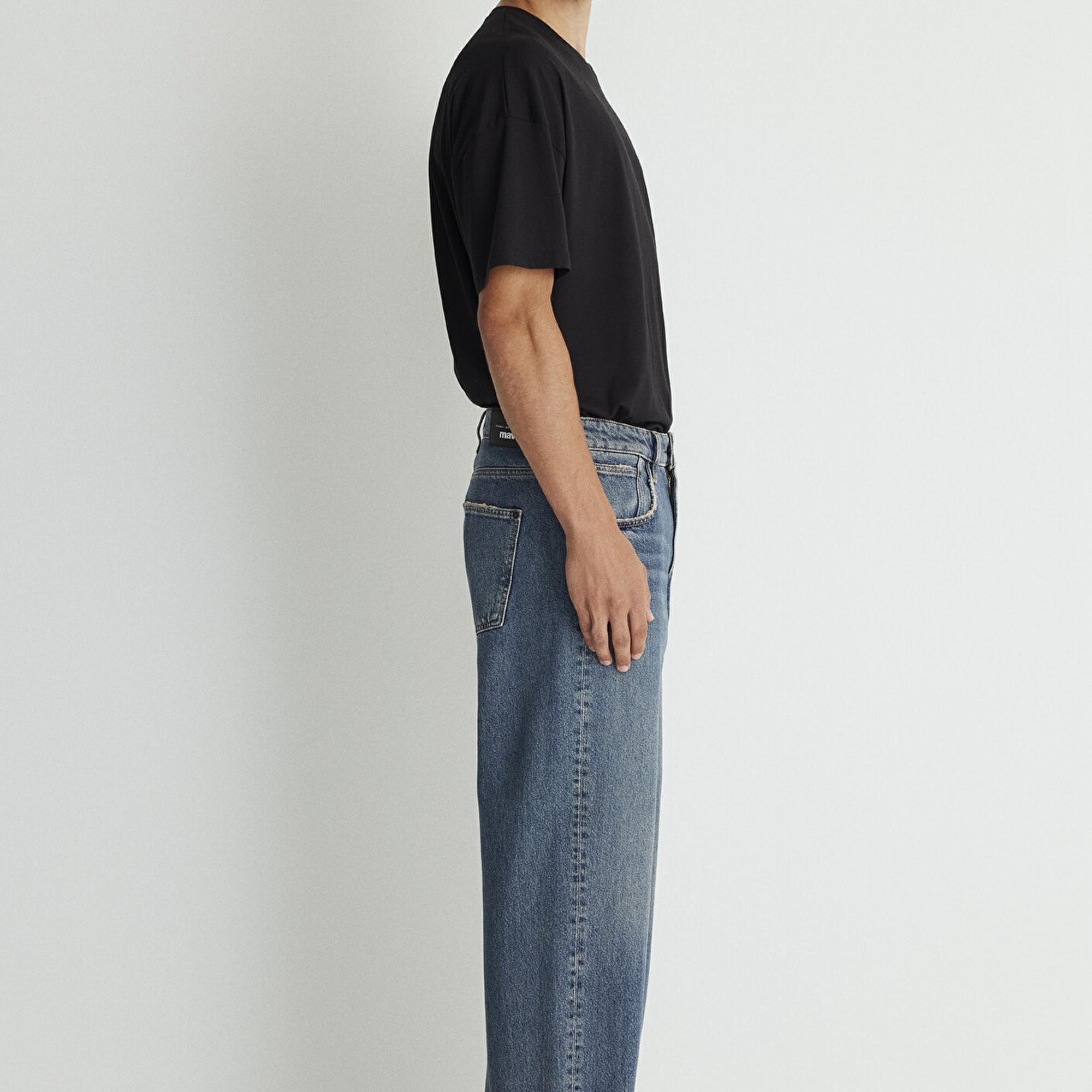 Mavi Atlanta Street Puslu Indigo Mavisi Denim Jean Pantolon 0010305-88526