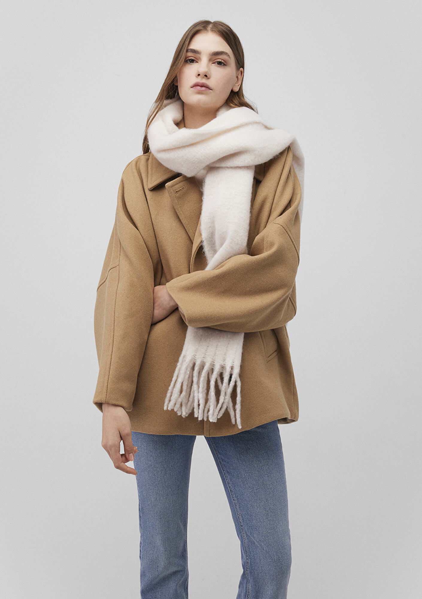  Mavi Ekru Atkı 1912807-34523