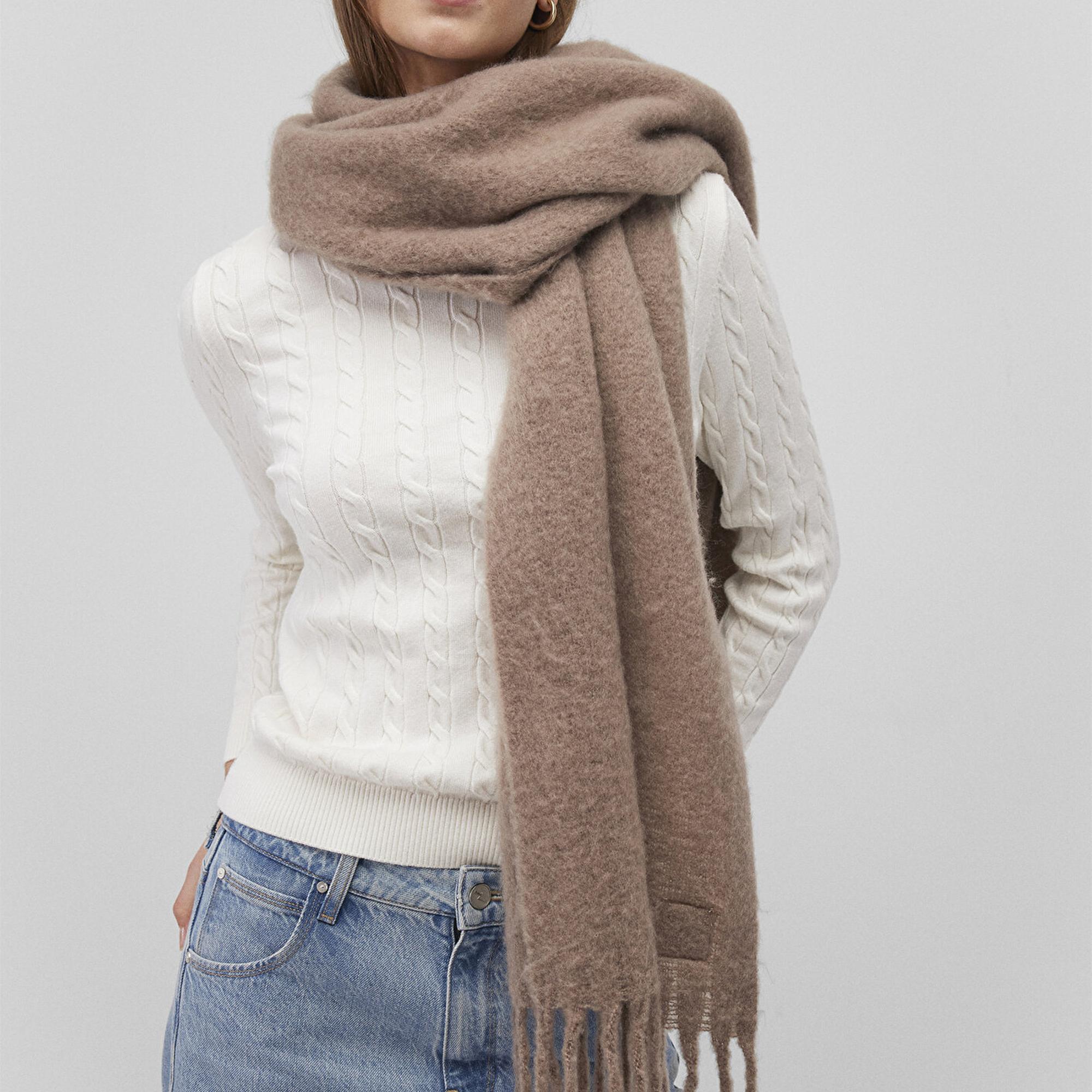 Mavi Kahverengi Atkı 1912807-71576