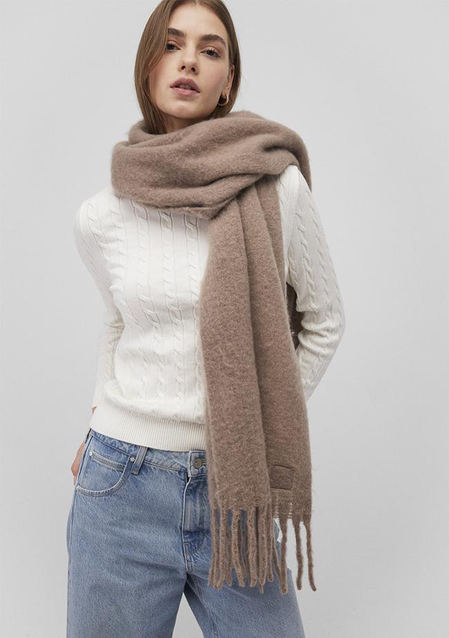  Mavi Kahverengi Atkı 1912807-71576