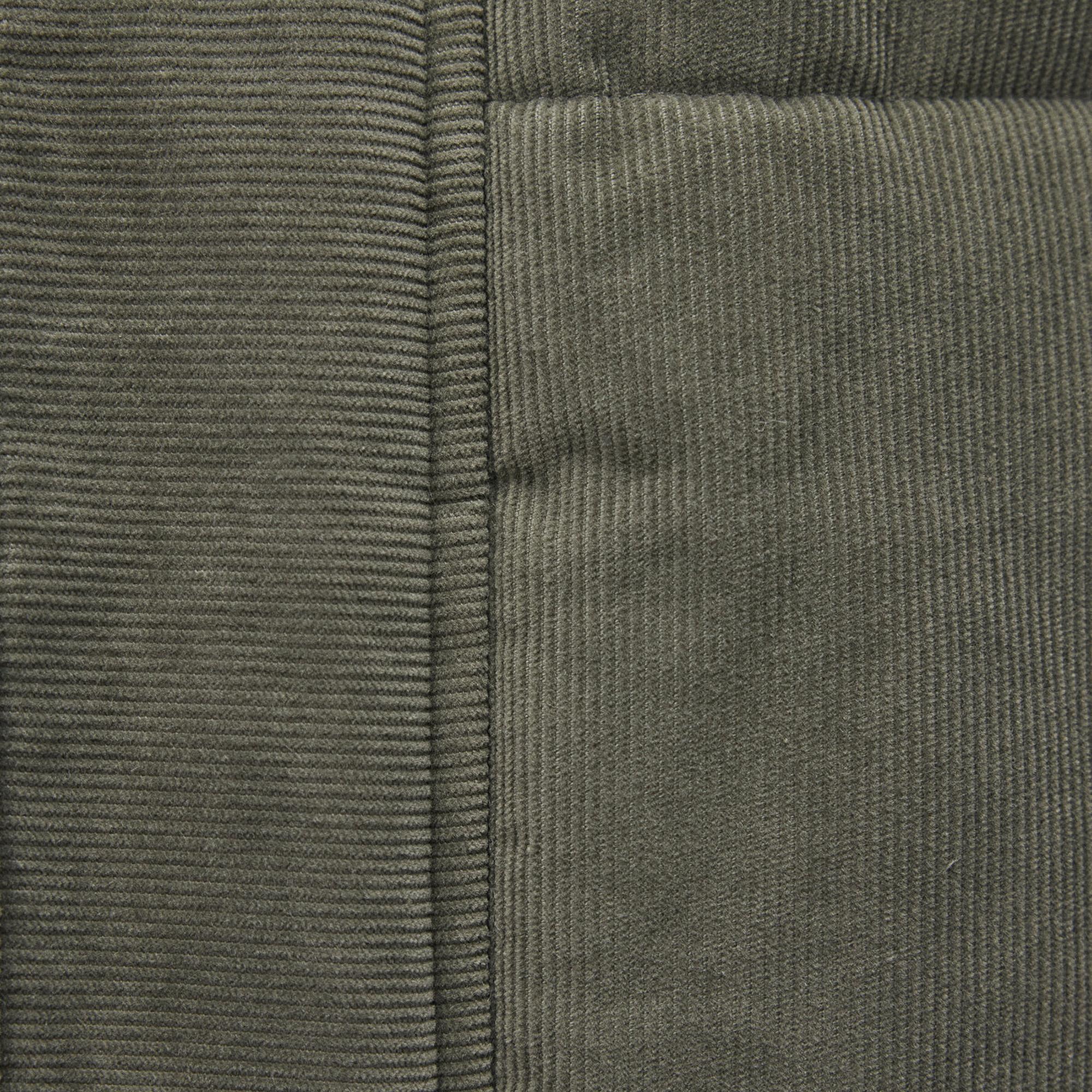 Mavi Dik Yaka Yeşil Kadife Ceket Loose Fit / Bol Rahat Kesim 0110476-85485