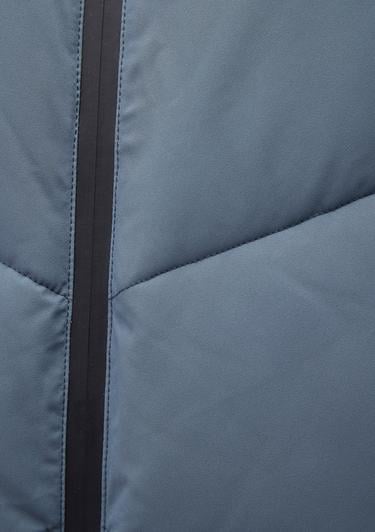  Mavi Kapüşonlu Mavi Şişme Mont 0110360-70782