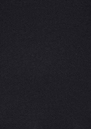  Mavi Uzun Kollu Siyah Basic Tişört Fitted / Vücuda Oturan Kesim 1613040-900