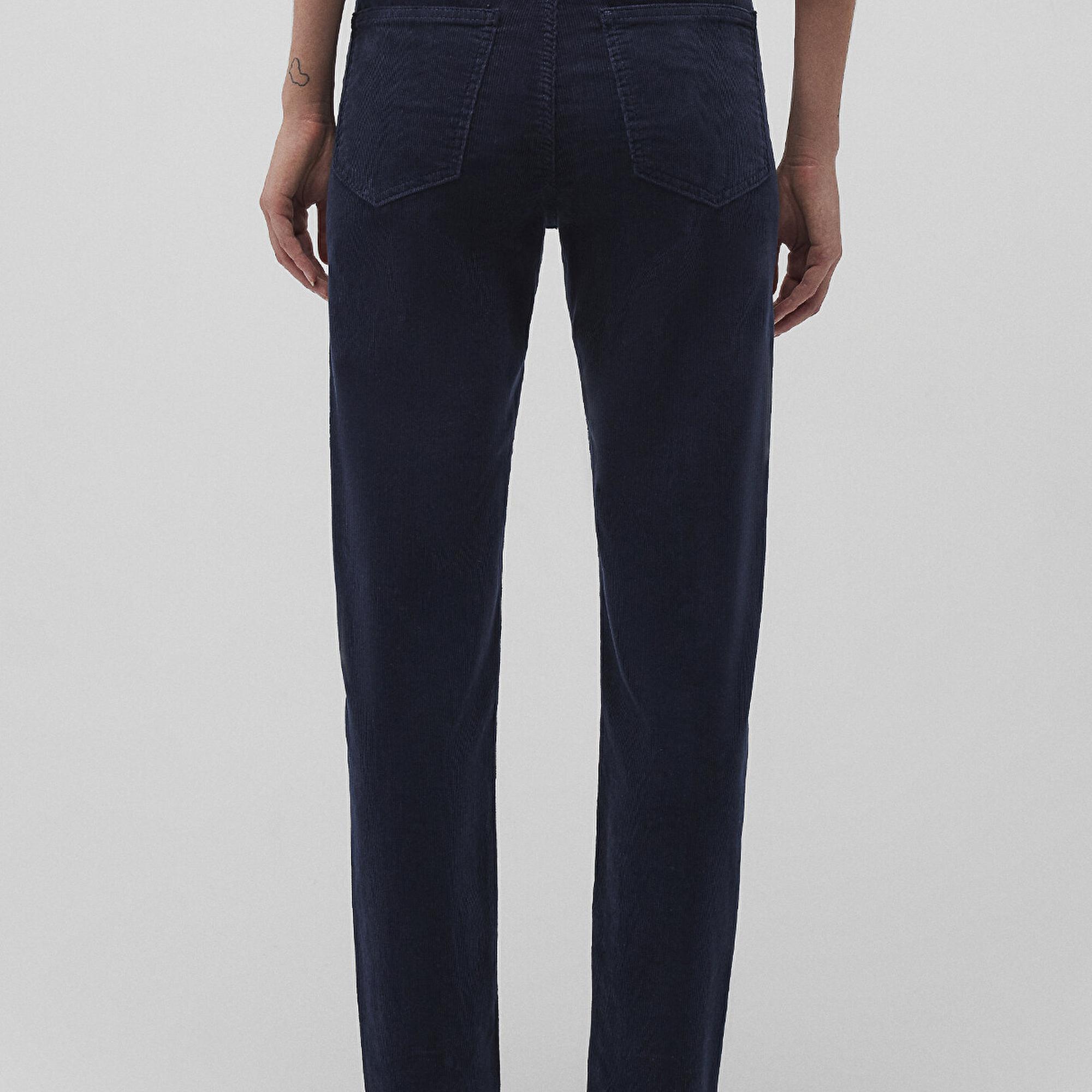 Mavi Cindy Lacivert Kadife Pantolon 100277-82993