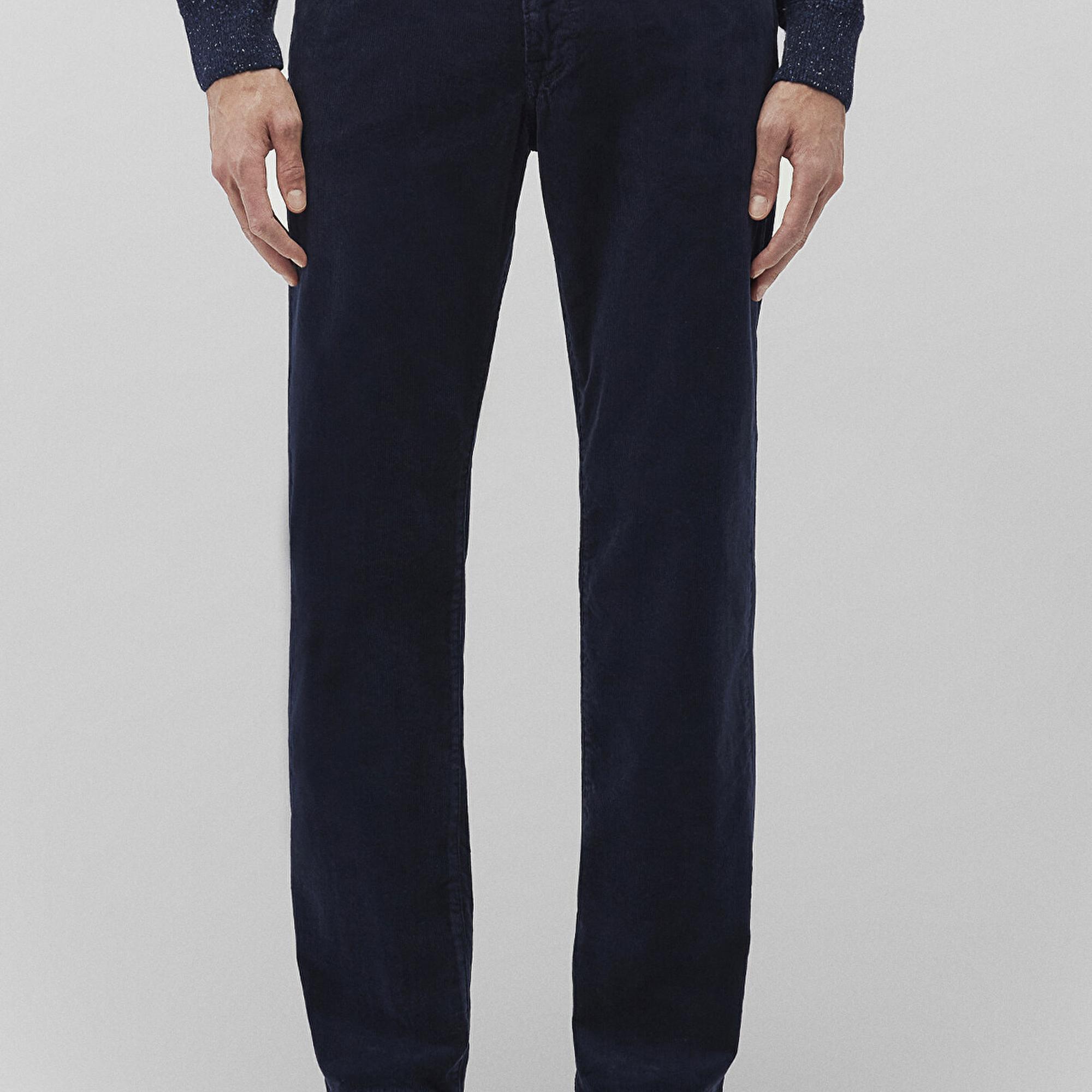 Mavi Hunter Koyu Lacivert Kadife Pantolon 0020282653