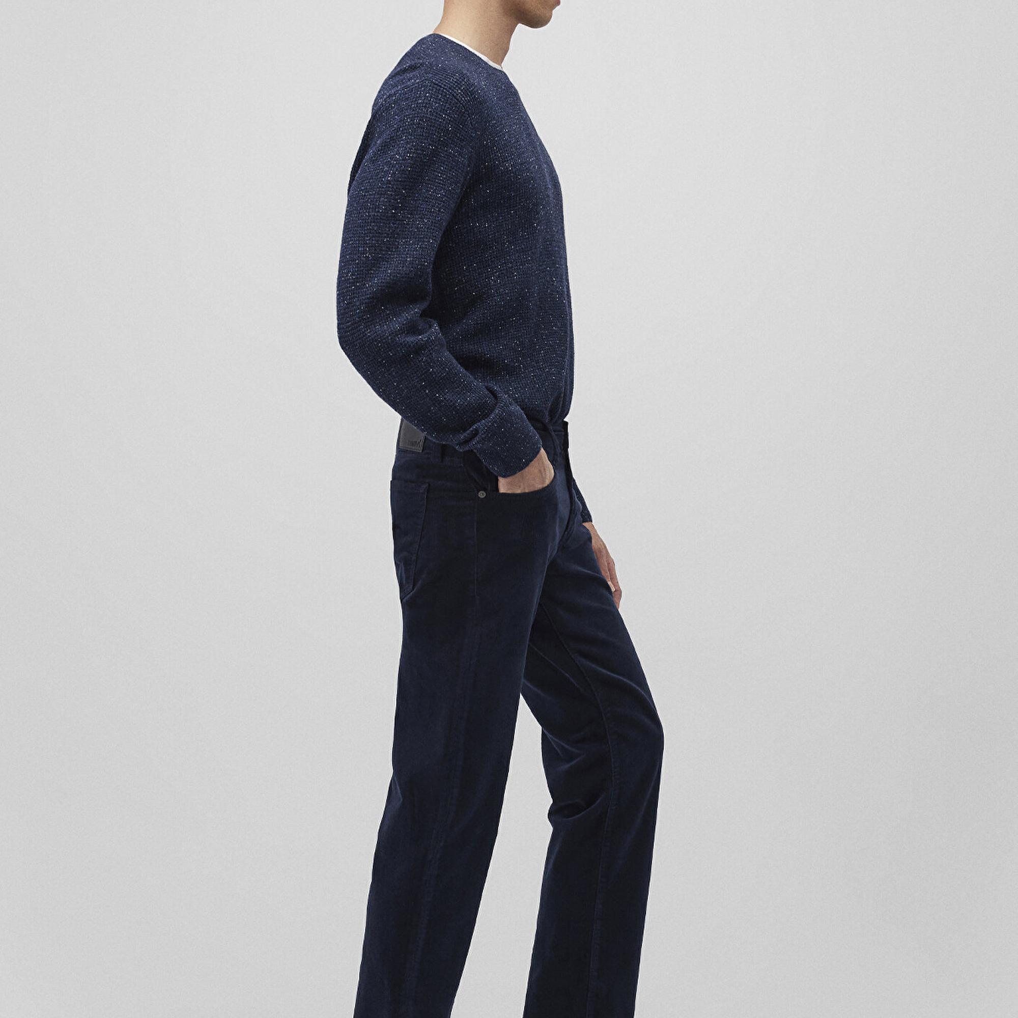 Mavi Hunter Koyu Lacivert Kadife Pantolon 0020282653