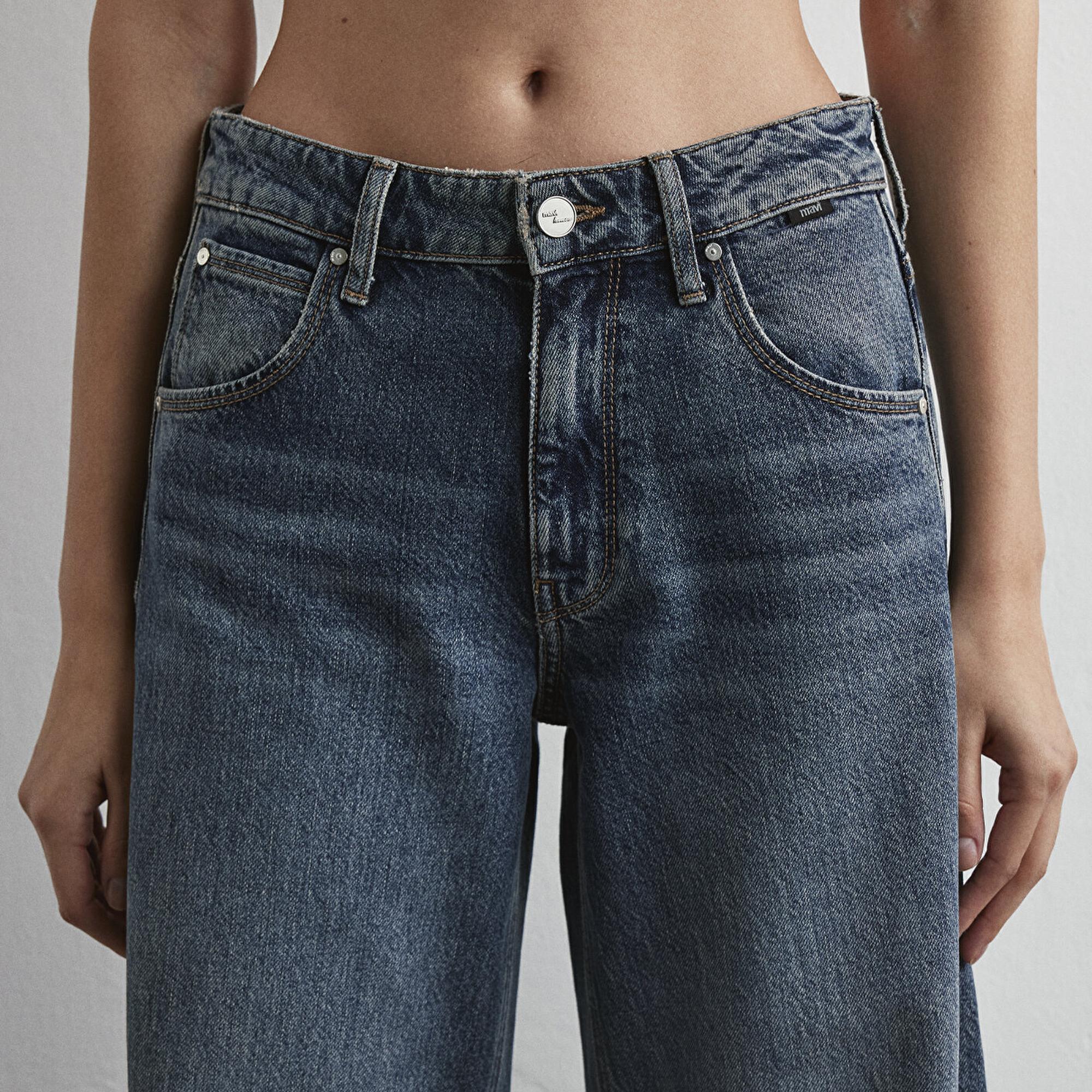 Mavi Siena Iconic Puslu Indigo Mavisi Jean Pantolon 1010763-88582