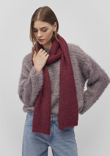  Mavi Bordo Atkı 1912808-30214