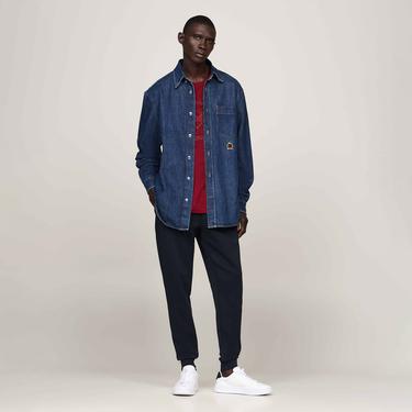  Tommy Hilfiger Erkek Lacivert Eşofman Altı