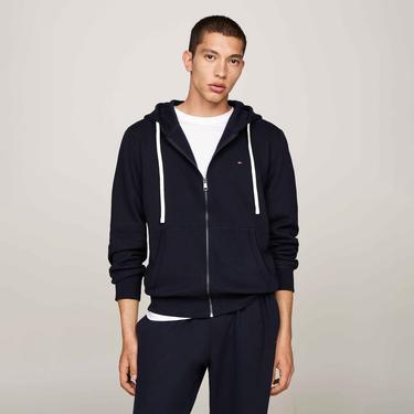  Tommy Hilfiger Erkek Lacivert Hoodie