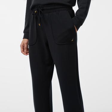  Nautica Kadın Siyah Regular Fit Eşofman Altı