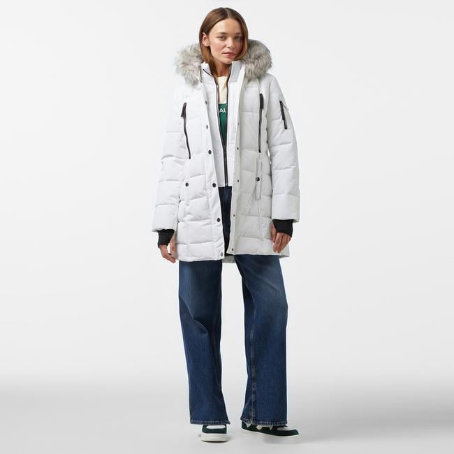  Nautica Kadın Beyaz Mont