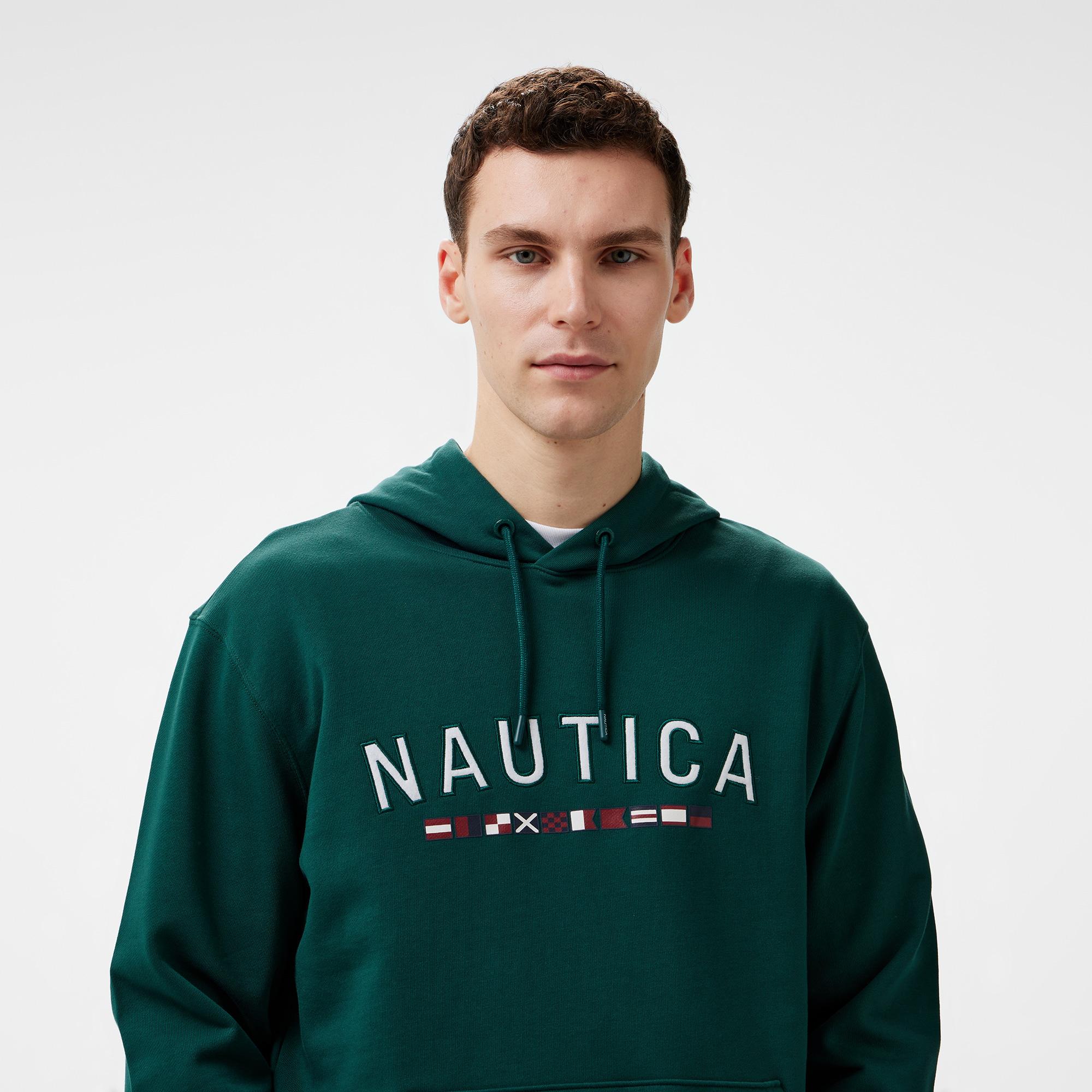 Nautica Erkek Yeşil Regular Fit Sweatshirt