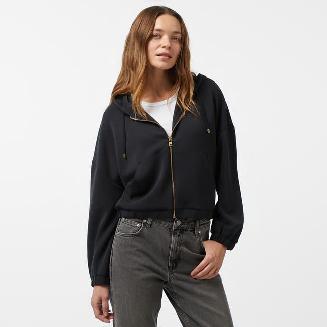  Nautica Kadın Siyah Regular Fit Sweatshirt