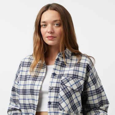  Nautica Kadın Beyaz Oversize Fit Gömlek