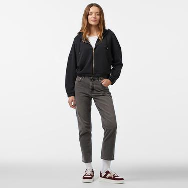  Nautica Kadın Siyah Regular Fit Sweatshirt