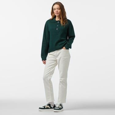  Nautica Kadın Yeşil Regular Fit Triko