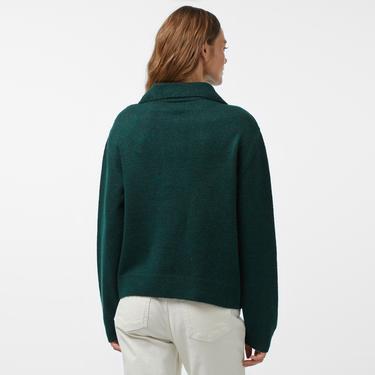  Nautica Kadın Yeşil Regular Fit Triko