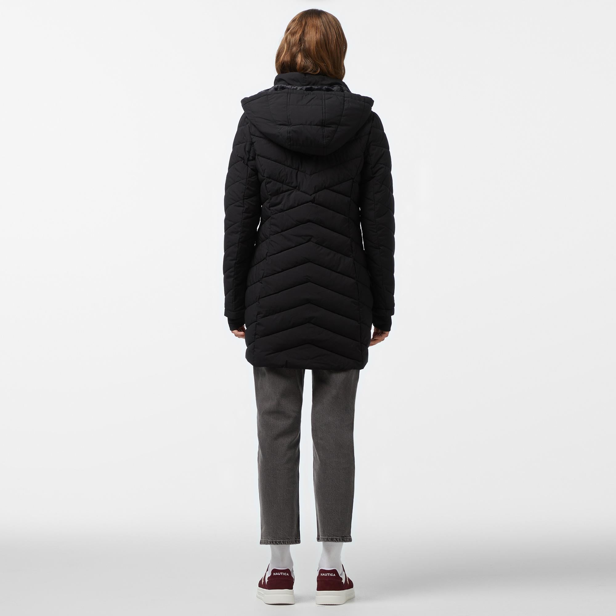 Nautica Kadın Siyah Mont