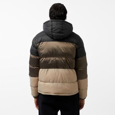  Nautica Erkek Kahverengi Renk Bloklu Mont