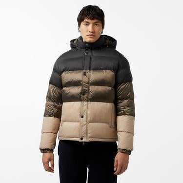  Nautica Erkek Kahverengi Renk Bloklu Mont