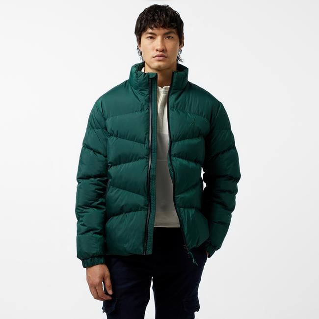  Nautica Erkek Yeşil Mont