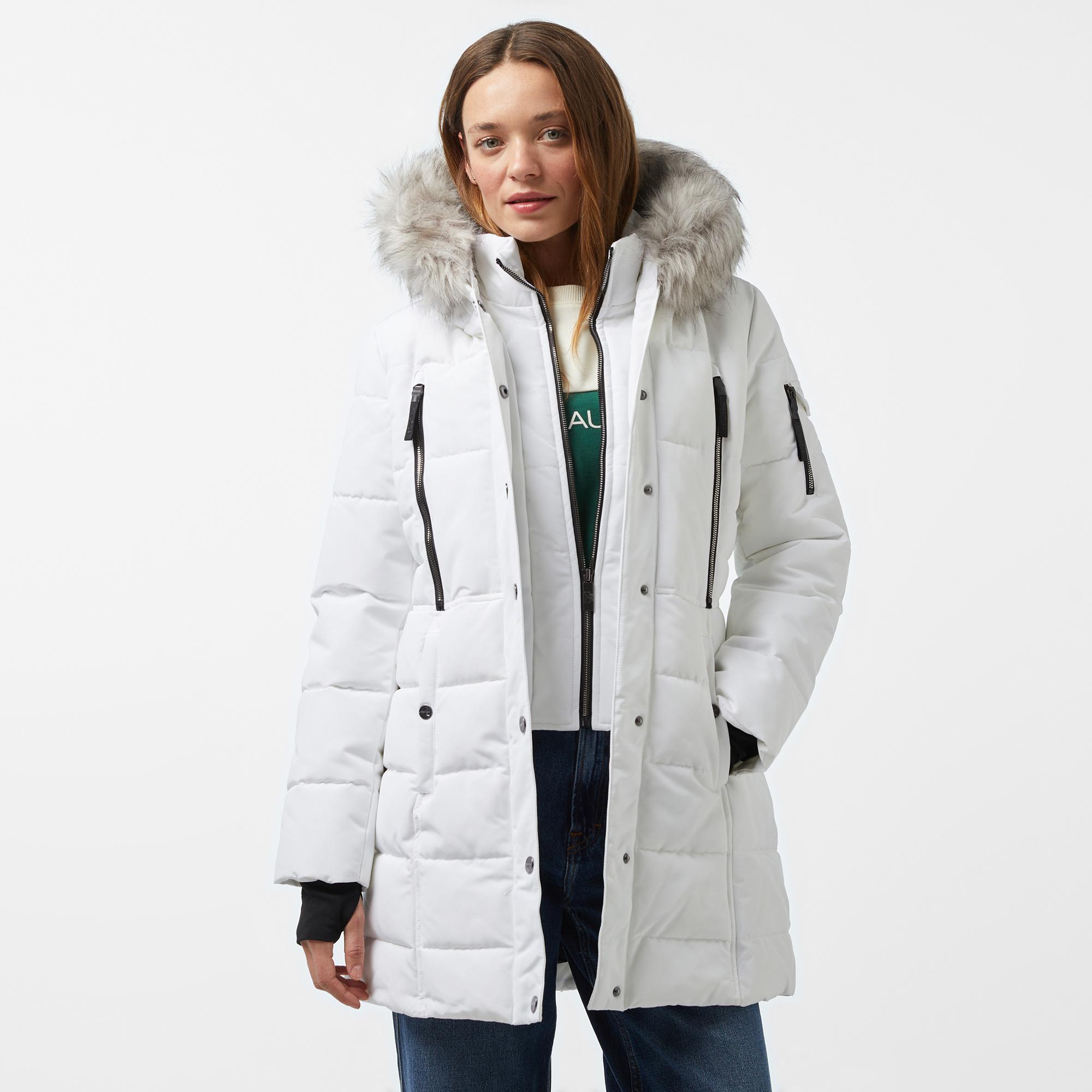 Nautica Kadın Beyaz Mont