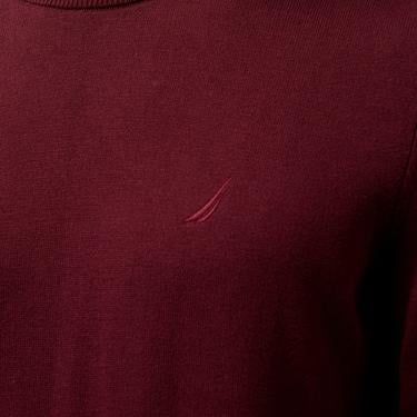  Nautica Erkek Bordo Regular Fit Triko
