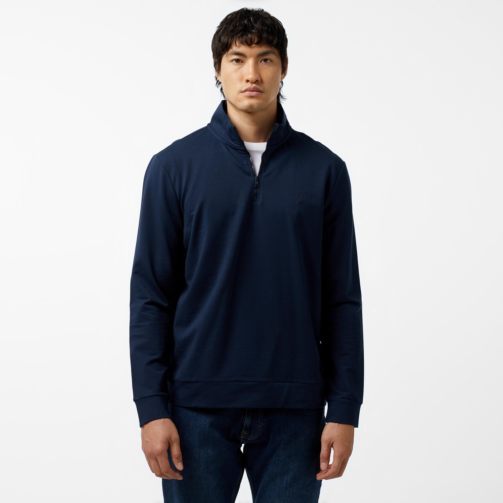 Nautica Erkek Lacivert Regular Fit Sweatshirt
