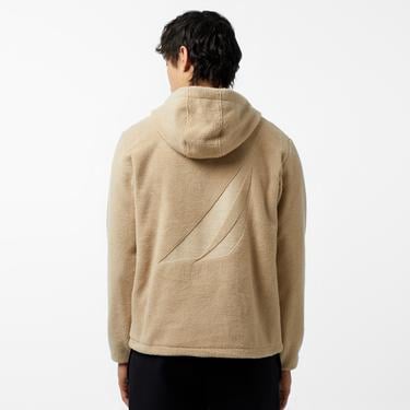  Nautica Erkek Bej Regular Fit Sweatshirt