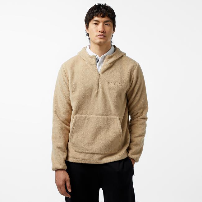  Nautica Erkek Bej Regular Fit Sweatshirt