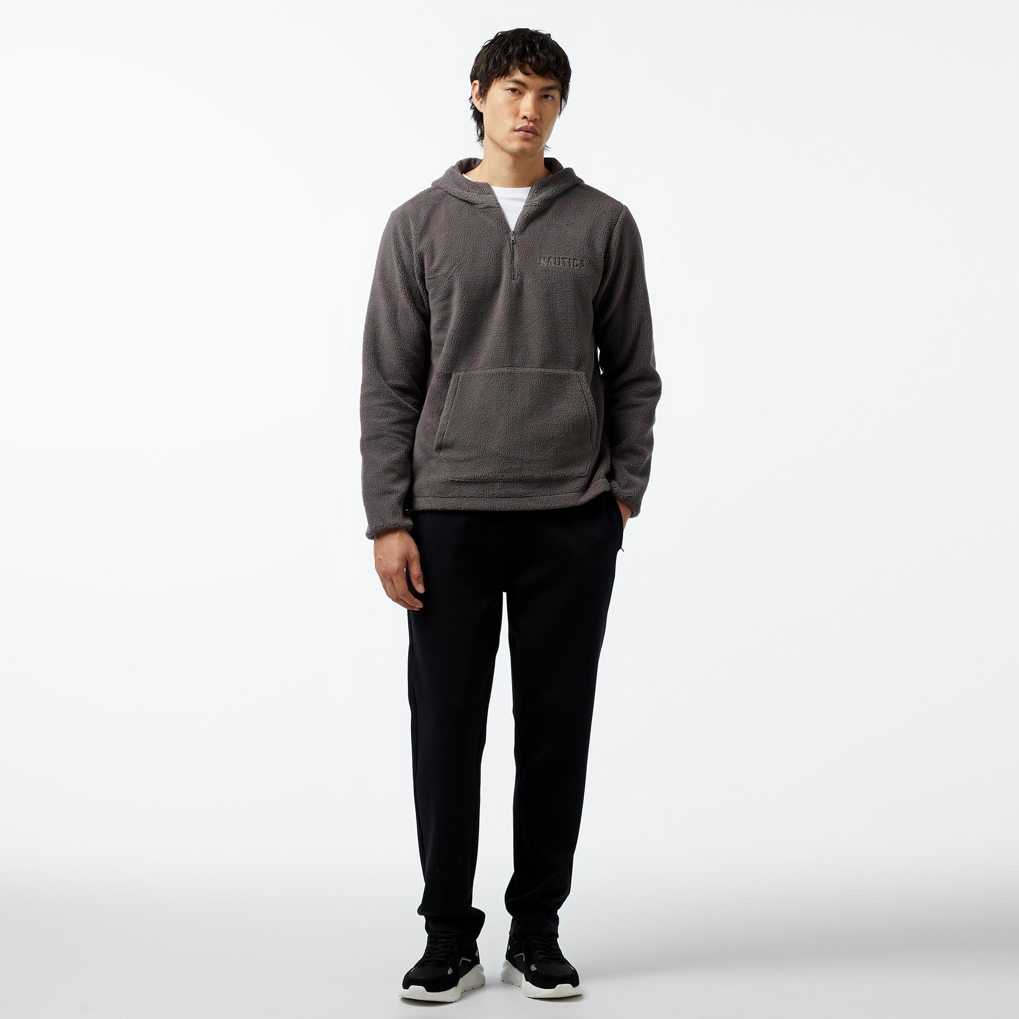 Nautica Erkek Gri Regular Fit Sweatshirt