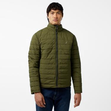  Nautica Erkek Yeşil Çift Taraflı Mont