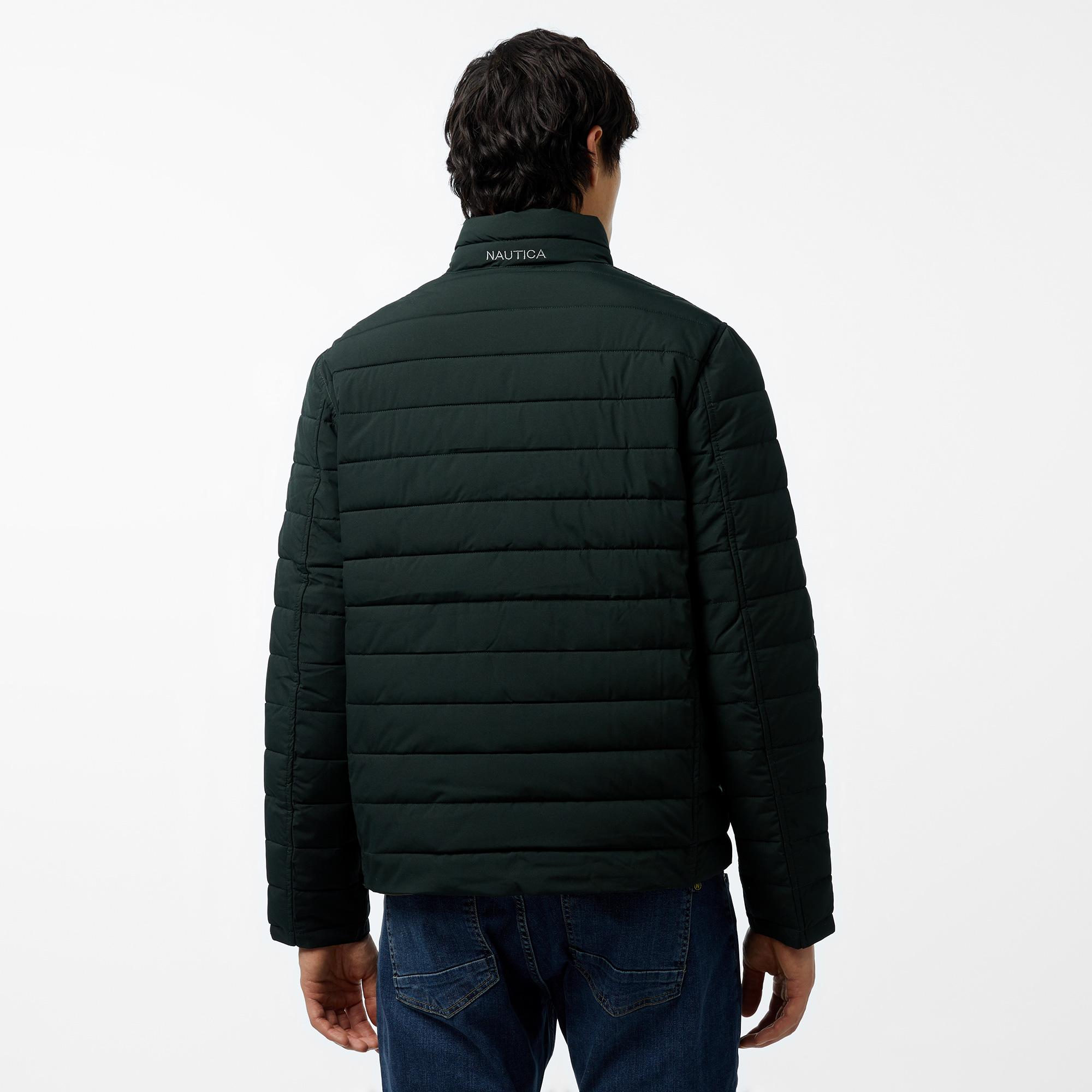 Nautica Erkek Yeşil Çift Taraflı Mont