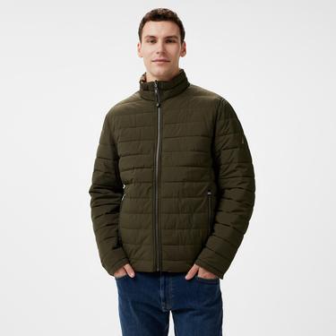  Nautica Erkek Yeşil Çift Taraflı Mont