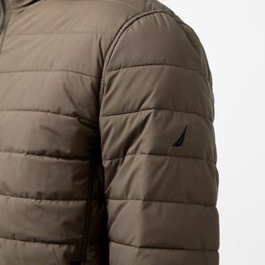  Nautica Erkek Kahverengi Çift Taraflı Mont