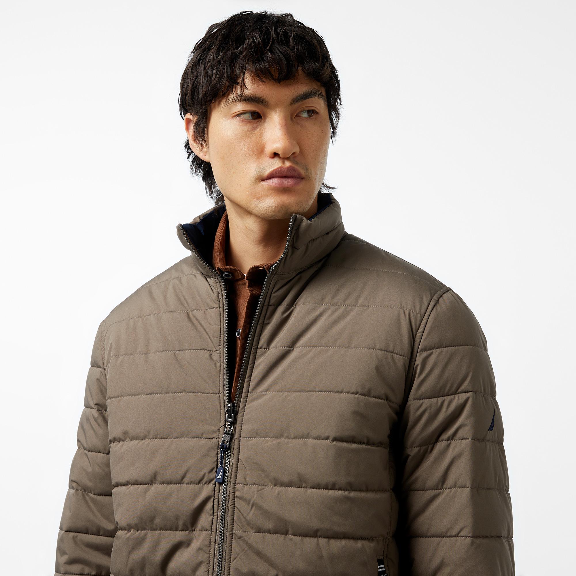 Nautica Erkek Kahverengi Çift Taraflı Mont