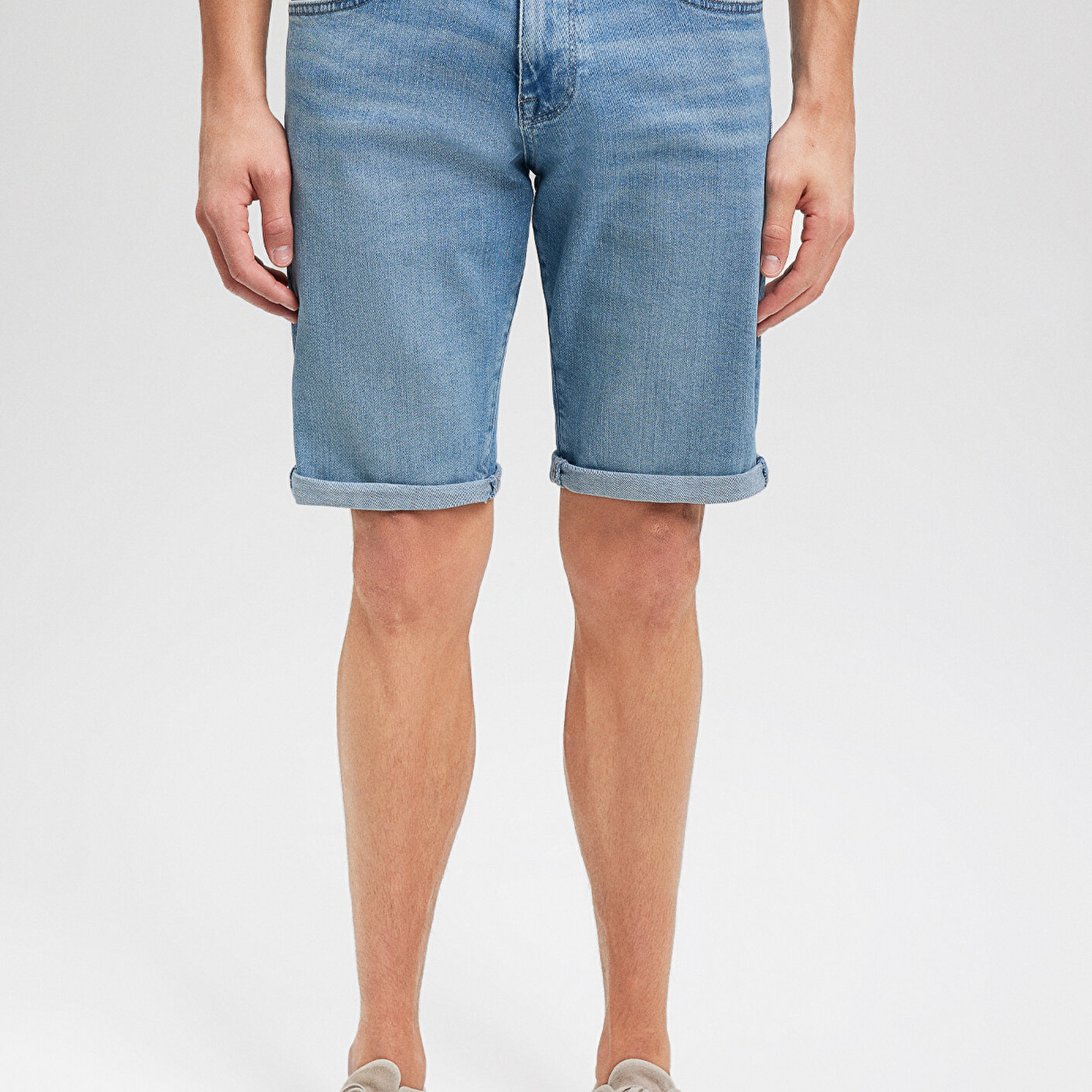 Mavi Tim Street Açık Mavi Jean Şort 0428487142