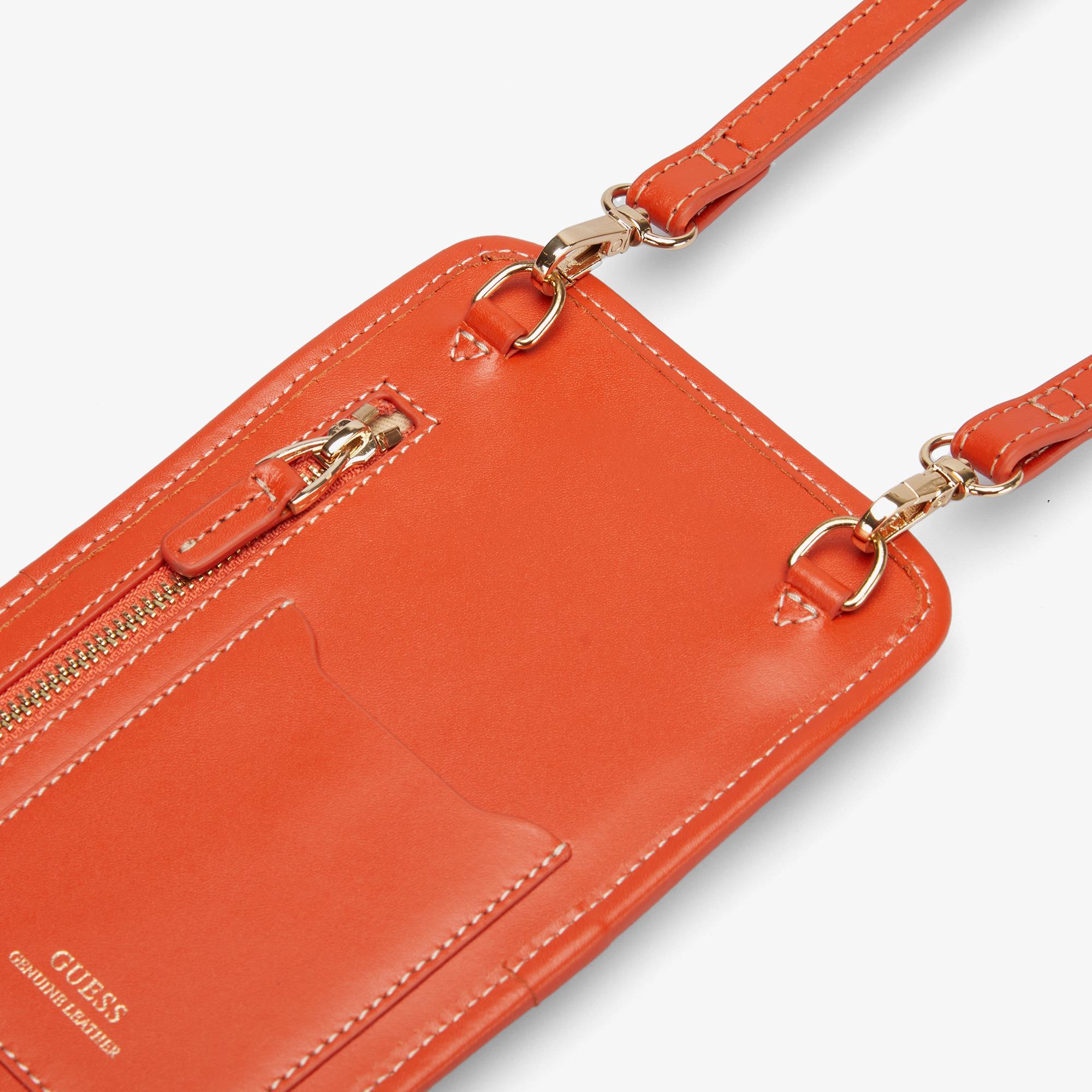 Guess Phone Case Mito Phone Case Kadın Turuncu Telefon Kabı