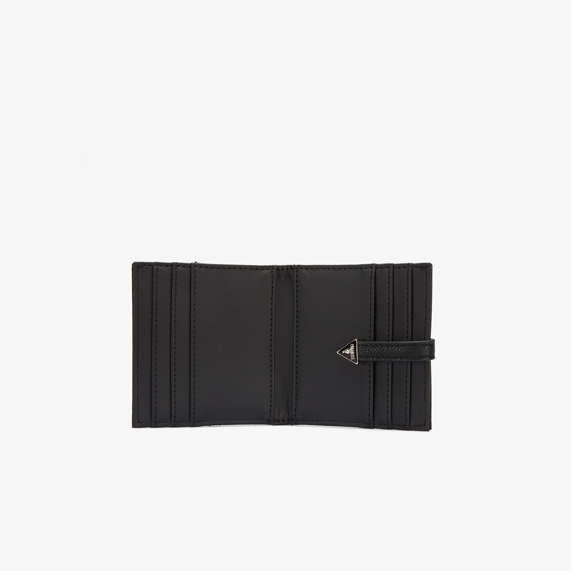 Guess Eco Small Kadın Siyah Kartlık