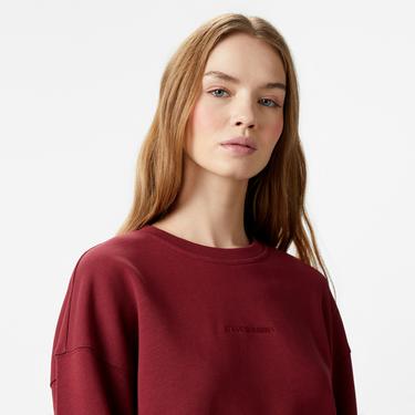  Les Benjamins 301 Kadın Bordo Sweatshirt